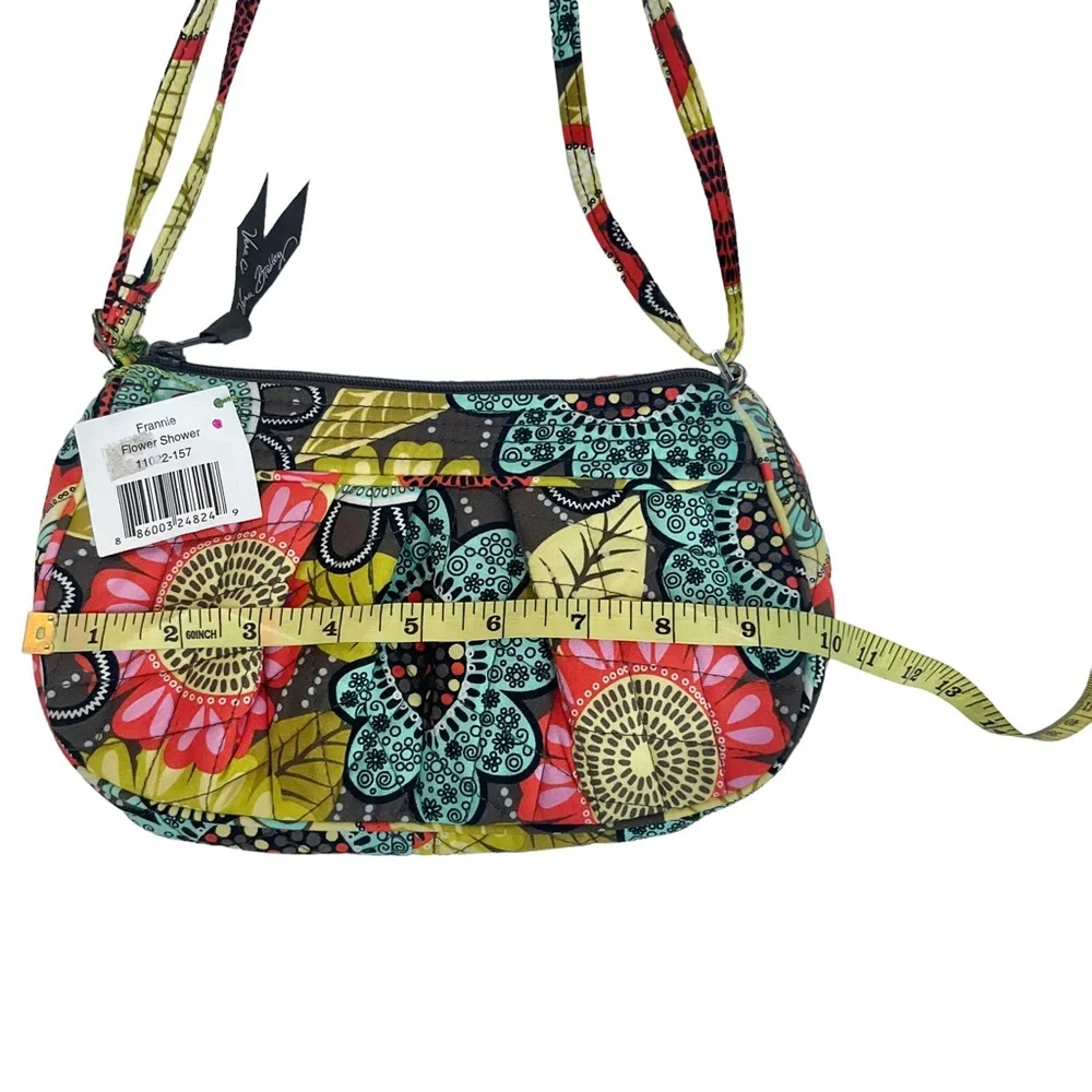 NWT Vera Bradley | Frannie Flower Shower Quilted Floral Shoulder Crossbo… - Picture 15 of 15